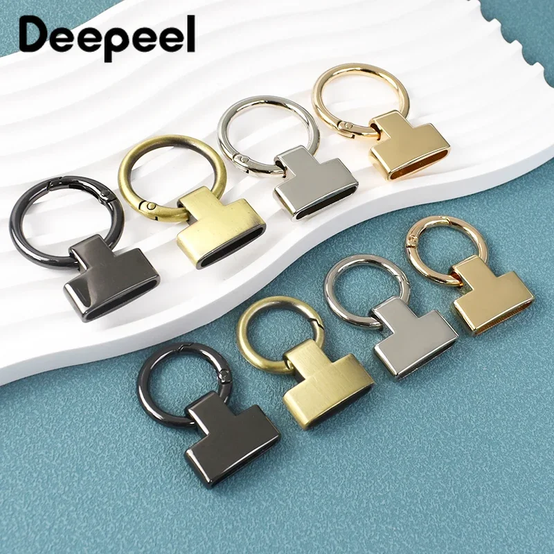 Deepeel 20/25mm Metal Bag Buckle Spring Ring Clasp End Clip Buckles Keychain Webbing Handbag Strap Belt DIY Hardware Accessories
Deepeel 20/25mm Metal Bag Buckle Spring Ring Clasp End Clip Buckles Keychain Webbing Handbag Strap Belt DIY Hardware Accessories