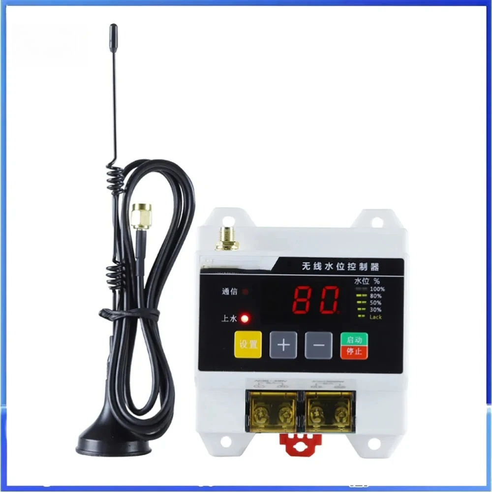 Auto Water Pump Controller 220V Electronic Water Level Switch with Dry‑Run Protection Wireless Water Level Controller
Auto Water Pump Controller 220V Electronic Water Level Switch with Dry‑Run Protection Wireless Water Level Controller