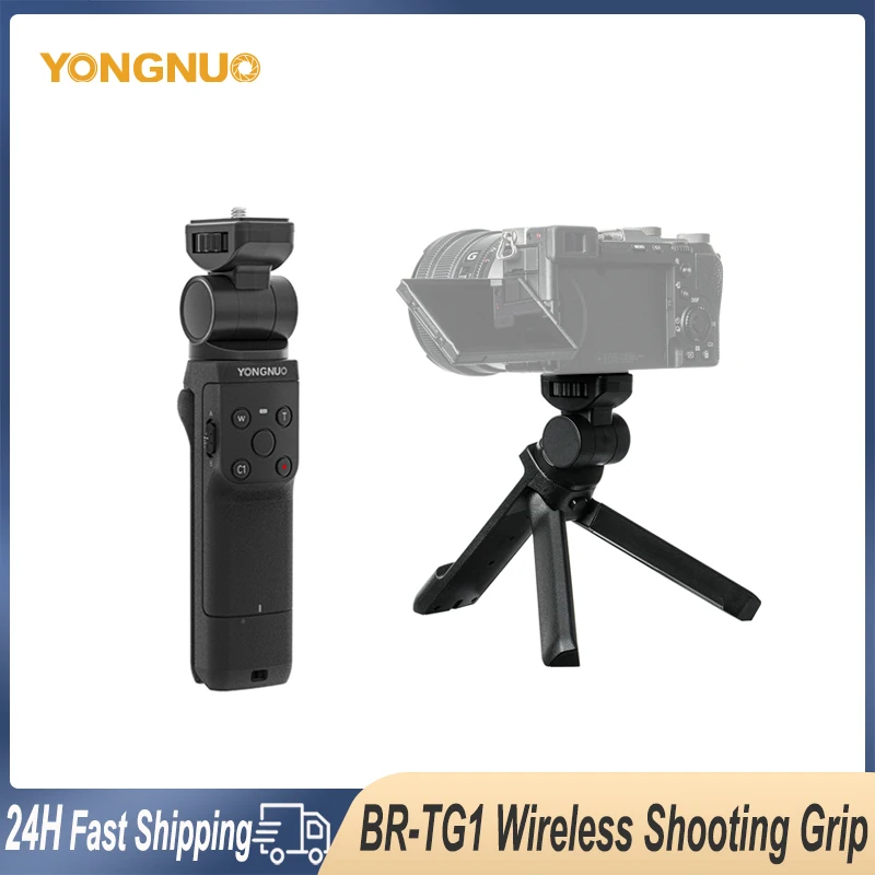 Портативный беспроводной штатив-рукоятка YONGNUO BR-TG1 360° ° Пульт дистанционного управления для селфи-палки с функцией вращения для камер Sony, Nikon, Canon, Fuji
Портативный беспроводной штатив-рукоятка YONGNUO BR-TG1 360° ° Пульт дистанционного управления для селфи-палки с функцией вращения для камер Sony, Nikon, Canon, Fuji