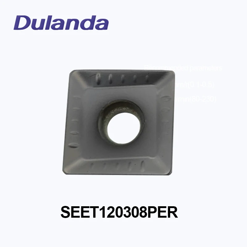 10 PCS Milling Inserts SEET120308PER Carbide Inserts for Hard Steel Under HRC60 Metal Lathe Cutting Tools
10 PCS Milling Inserts SEET120308PER Carbide Inserts for Hard Steel Under HRC60 Metal Lathe Cutting Tools