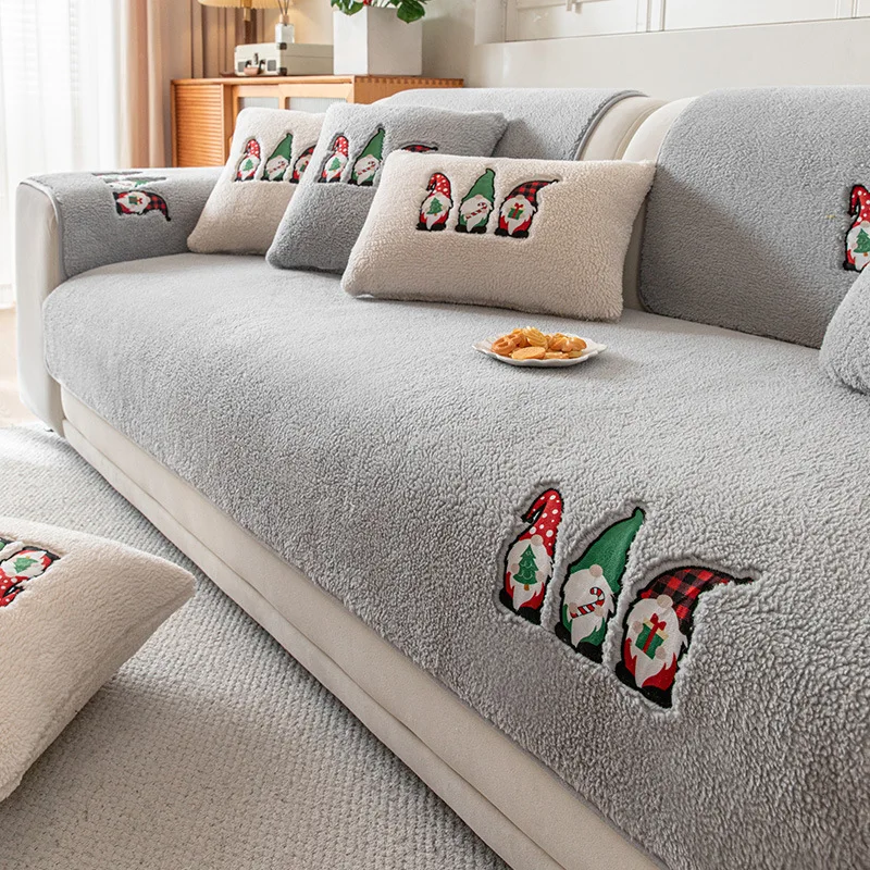 Thickened Shearling Sofa Cushion Anti-Slip Leather Living Room Straight-Row Cover Secure Comfortable Living Room Sofa Pad
Thickened Shearling Sofa Cushion Anti-Slip Leather Living Room Straight-Row Cover Secure Comfortable Living Room Sofa Pad