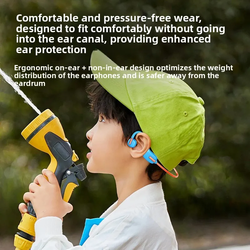 Children's earphones, wireless Bluetooth, bone conduction, special ear protection for students' online classes, non-ear hanging
Children's earphones, wireless Bluetooth, bone conduction, special ear protection for students' online classes, non-ear hanging