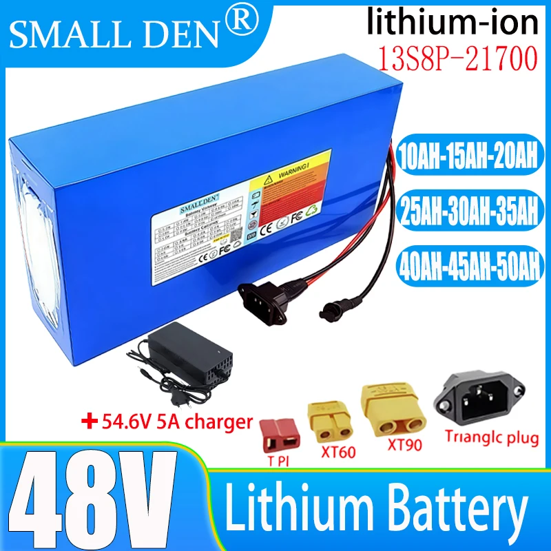21700 lithium battery 48V 10Ah 15Ah 20Ah 25Ah 30Ah 35Ah 40Ah 45Ah 50Ah battery pack 2500W Motorcycle motor rechargeable battery
21700 lithium battery 48V 10Ah 15Ah 20Ah 25Ah 30Ah 35Ah 40Ah 45Ah 50Ah battery pack 2500W Motorcycle motor rechargeable battery