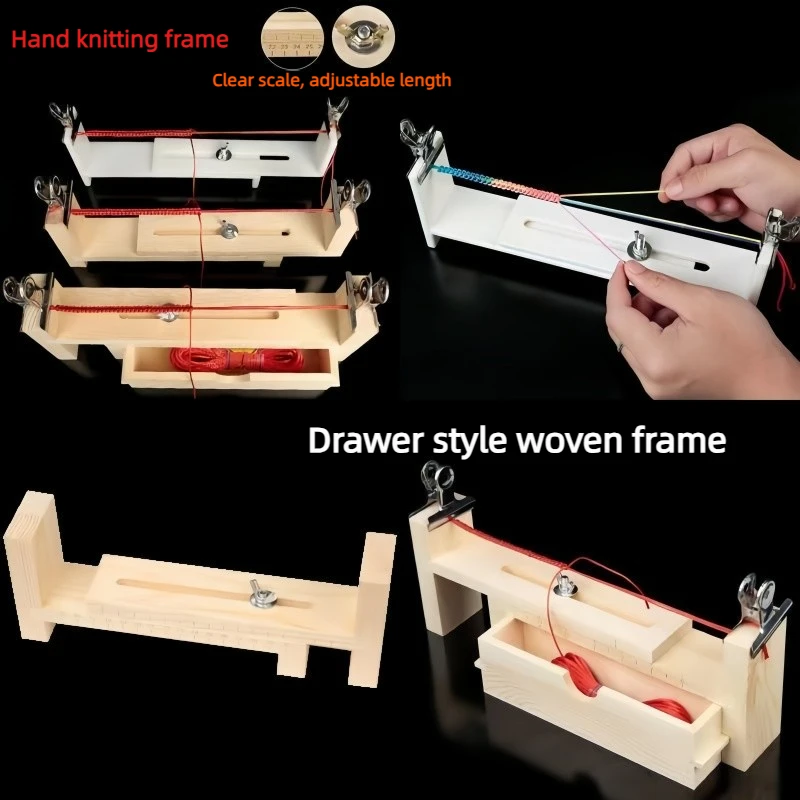 Wooden Handcraft Braiding Stand - Essential Fixing Aid for DIY Bracelet, Necklace & Red Cord Weaving Projects
Wooden Handcraft Braiding Stand - Essential Fixing Aid for DIY Bracelet, Necklace & Red Cord Weaving Projects