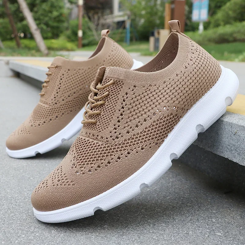 Spring and Summer Men's Loafers, Mesh Design Breathable and Comfortable Lace Up British Style Outdoor Casual Men's Shoes
Spring and Summer Men's Loafers, Mesh Design Breathable and Comfortable Lace Up British Style Outdoor Casual Men's Shoes