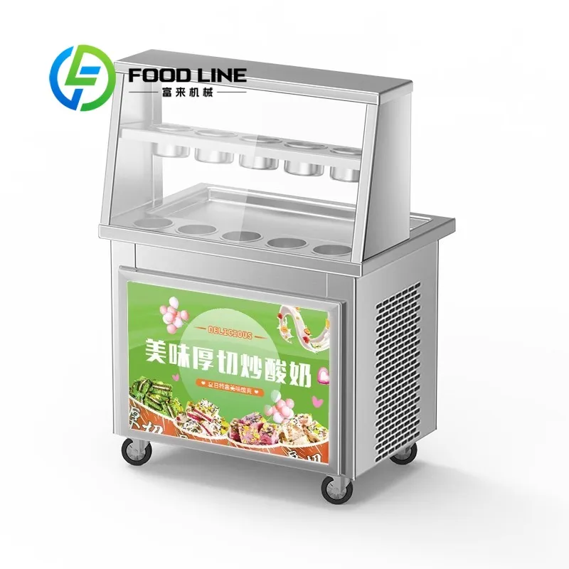 Household Commercial Dual Use Thai Ice Cream Roll Machine Flexible Mode Switch For Private Use And Small Business Sales
Household Commercial Dual Use Thai Ice Cream Roll Machine Flexible Mode Switch For Private Use And Small Business Sales