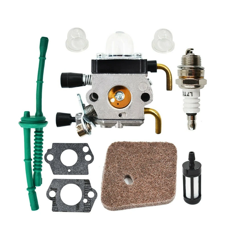 Набор инструментов для карбюратора, карбюратор для STIHL FS55 FS55R FS55RC KM55 HL45 KM55R FS38 с комплектом топливопровода
Набор инструментов для карбюратора, карбюратор для STIHL FS55 FS55R FS55RC KM55 HL45 KM55R FS38 с комплектом топливопровода