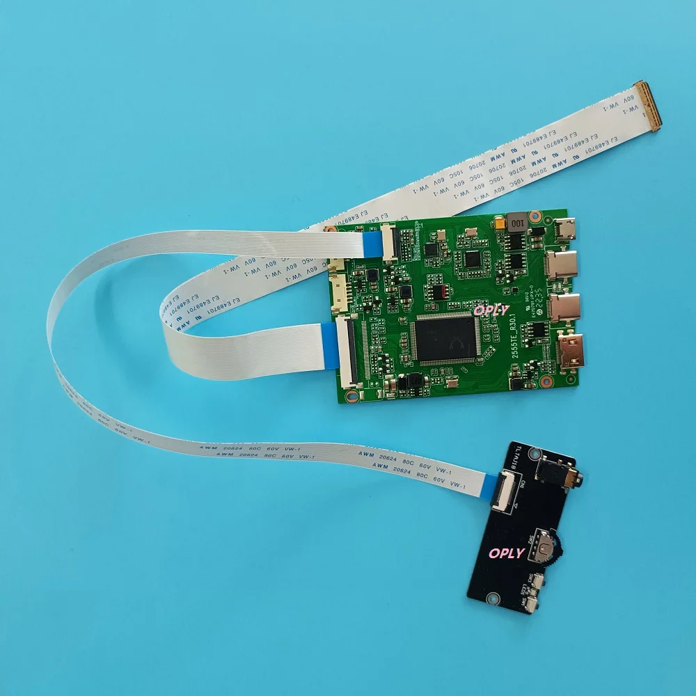 EDP Controller board 2K for NV156FHM-N42 V8.0 NV156FHM-N43 NV156FHM-N43 V8.0 1920X1080 Type-c Micro USB Mini HDMI-compatible LCD
EDP Controller board 2K for NV156FHM-N42 V8.0 NV156FHM-N43 NV156FHM-N43 V8.0 1920X1080 Type-c Micro USB Mini HDMI-compatible LCD