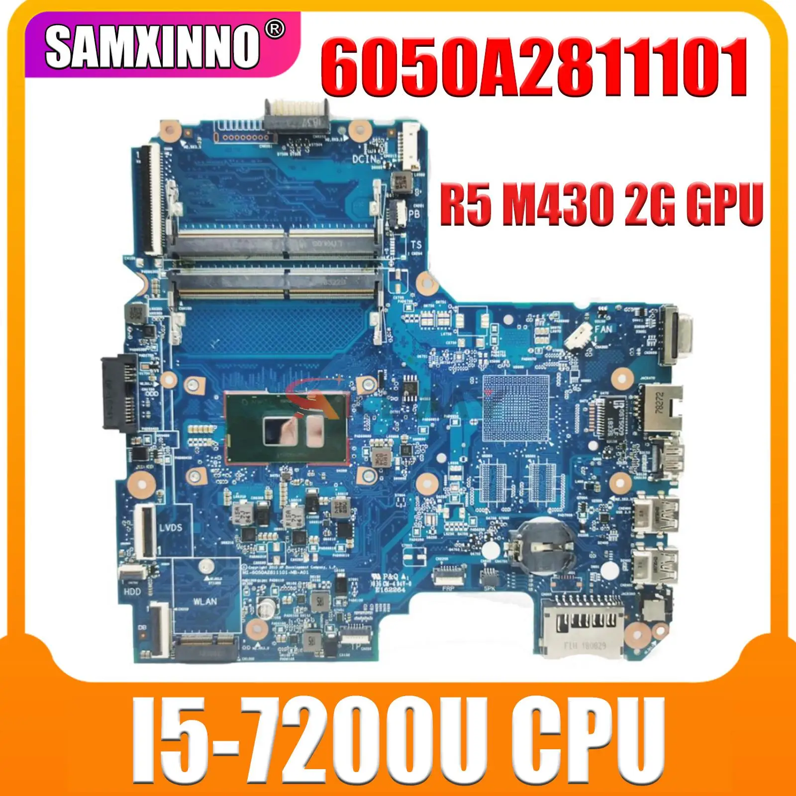 For HP 348 340 G4 Laptop Motherboard 6050A2811101 i3-6006U i3-6100U i3-7100U i5-7200U 845204-601 Mainboard 340-G4 348-G4
For HP 348 340 G4 Laptop Motherboard 6050A2811101 i3-6006U i3-6100U i3-7100U i5-7200U 845204-601 Mainboard 340-G4 348-G4