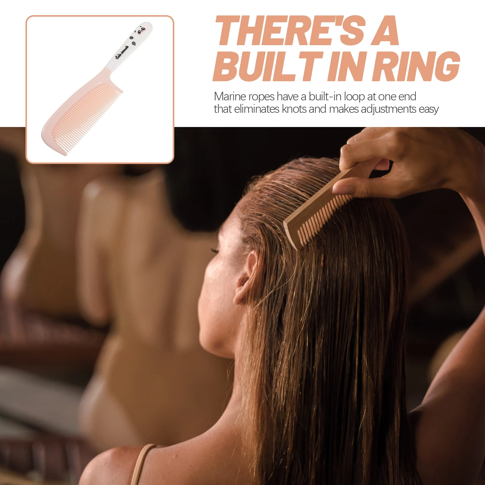 Hair Styling Comb with Panda Design Professional Barber Hairdressing Tool for All Hair Types -Free Detangling Salon Supply
Hair Styling Comb with Panda Design Professional Barber Hairdressing Tool for All Hair Types -Free Detangling Salon Supply