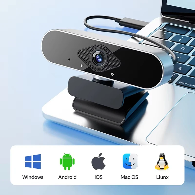 Null 4K HD Mini Webcam with microphone, usb interface supports laptop desktop computer, suitable for live video call conference
Null 4K HD Mini Webcam with microphone, usb interface supports laptop desktop computer, suitable for live video call conference