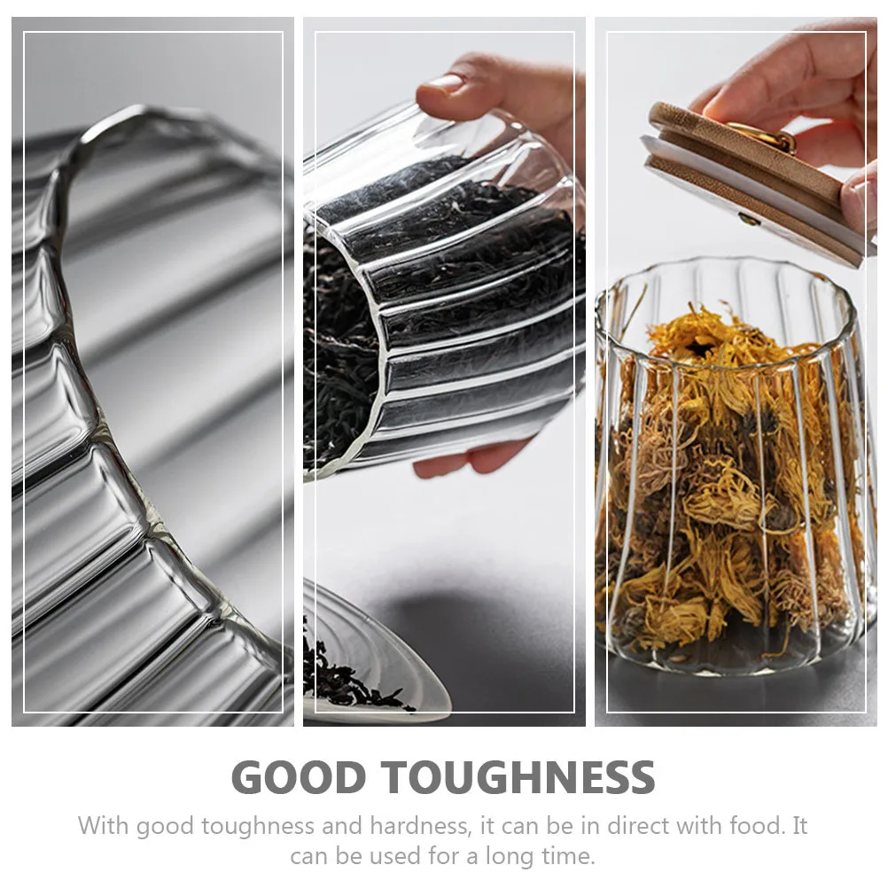 1Pcs Glass Food Storage Canister Airtight Tea-Leaf Can for Dry Snacks Grains Cereals Nuts Kitchen Pantry Organization Waterproof
1Pcs Glass Food Storage Canister Airtight Tea-Leaf Can for Dry Snacks Grains Cereals Nuts Kitchen Pantry Organization Waterproof