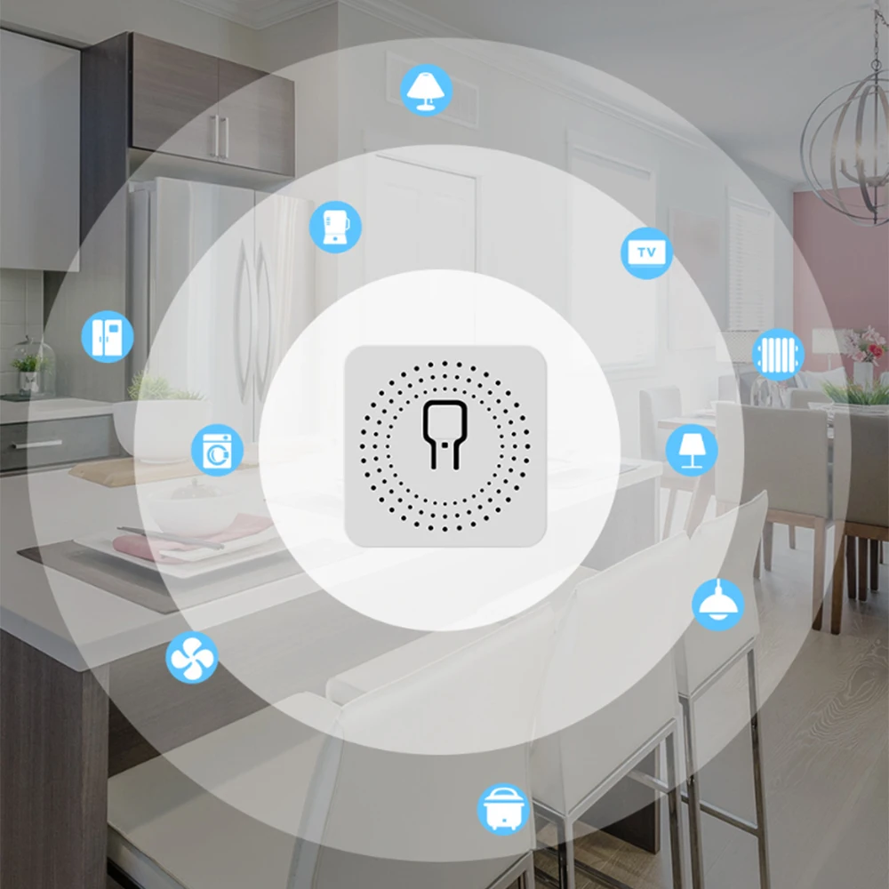 1PCS 16A 2 Way Control Mini Smart Wifi DIY Switch Universal Smart Home Switch Works With Alexa Google Home Smart Life App
1PCS 16A 2 Way Control Mini Smart Wifi DIY Switch Universal Smart Home Switch Works With Alexa Google Home Smart Life App
