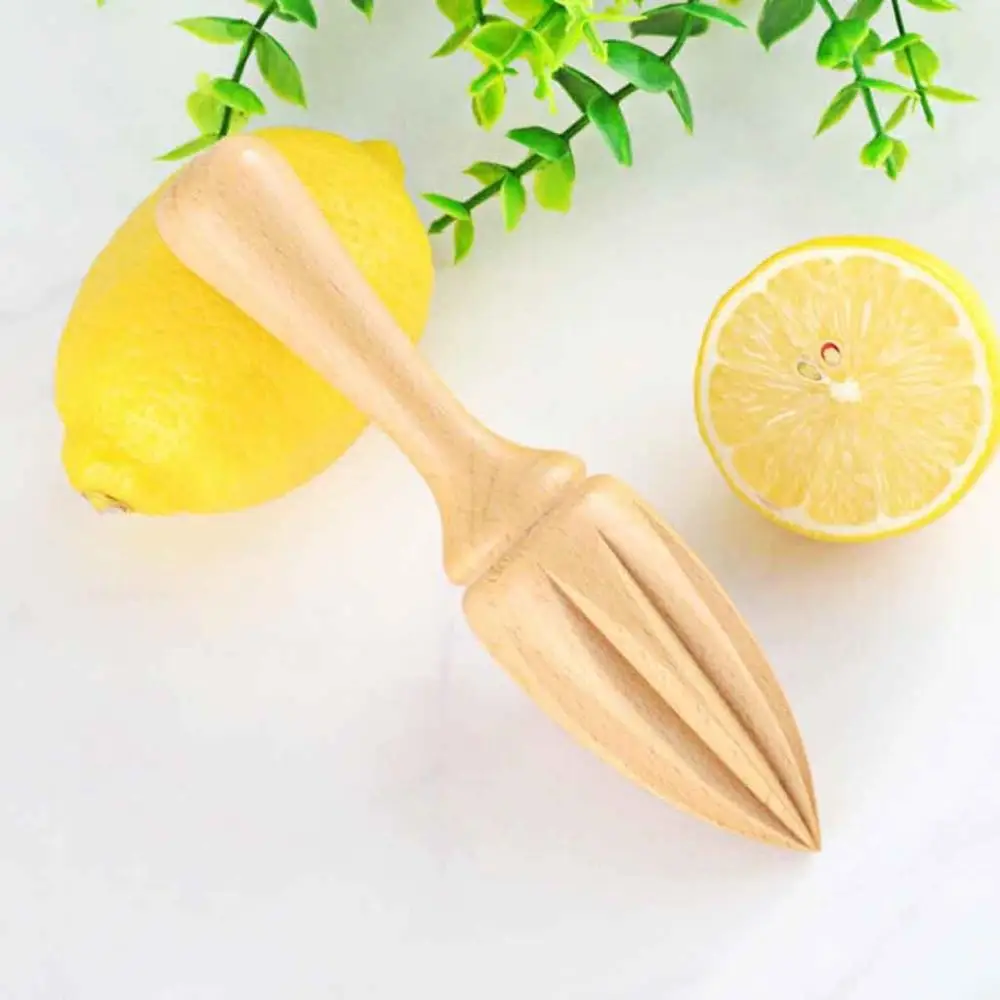 Creative Natural Cone Shape Press Wooden Hand Held Citrus Reamer Kitchen Tools Lemon Squeezer Manual Fruit Juicer
Creative Natural Cone Shape Press Wooden Hand Held Citrus Reamer Kitchen Tools Lemon Squeezer Manual Fruit Juicer