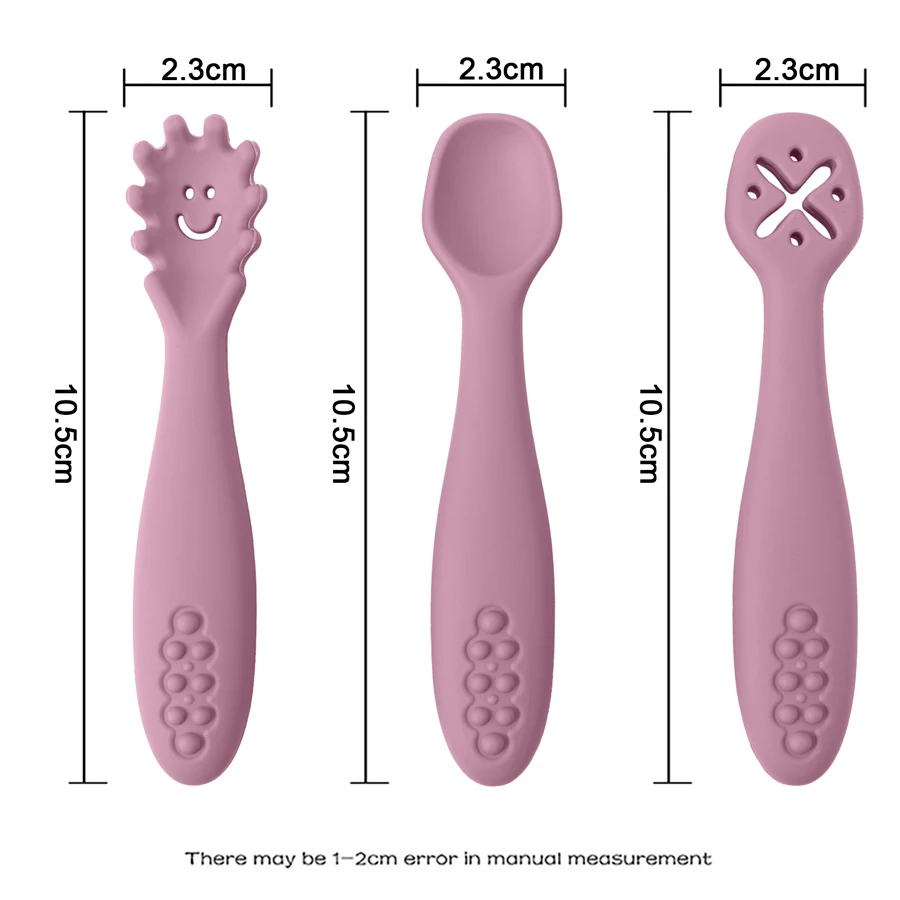 3PCS Cute Baby Learning Spoons Utensils Set Newborn Feeding Spoon Set Toddler Scoop Weaning Cutlery Children‘s Tablewar
3PCS Cute Baby Learning Spoons Utensils Set Newborn Feeding Spoon Set Toddler Scoop Weaning Cutlery Children‘s Tablewar