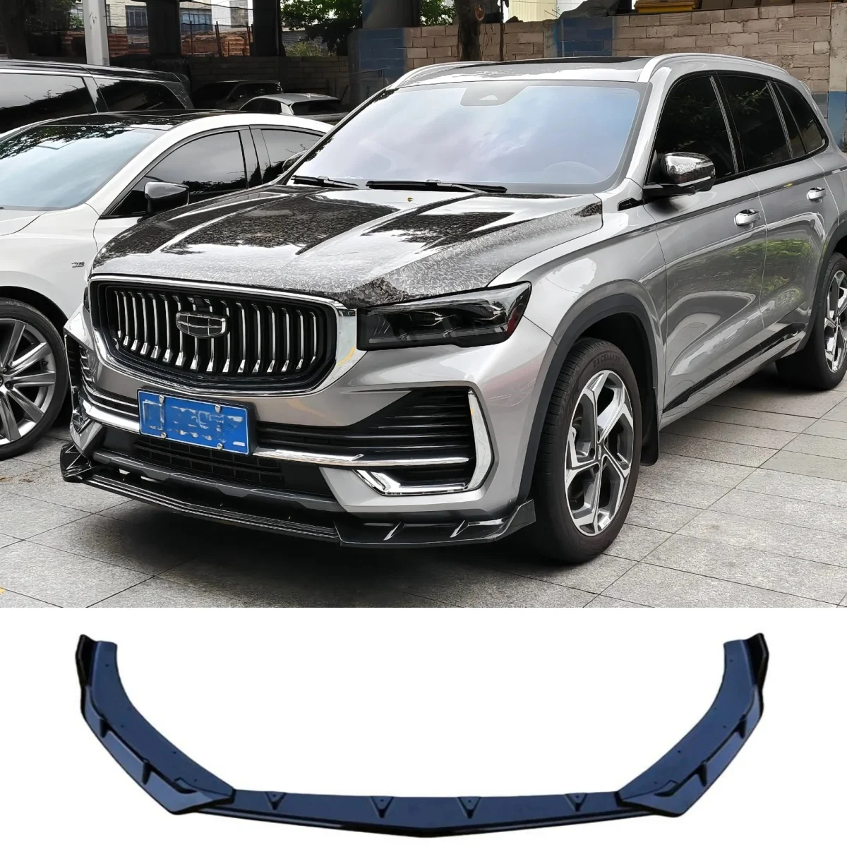 For 2021-2026 Geely Xingyue L Monjaro Sports Modification Accessory Front Bumper Split Lip Body Kit Spoiler Diffuser Deflector
For 2021-2026 Geely Xingyue L Monjaro Sports Modification Accessory Front Bumper Split Lip Body Kit Spoiler Diffuser Deflector