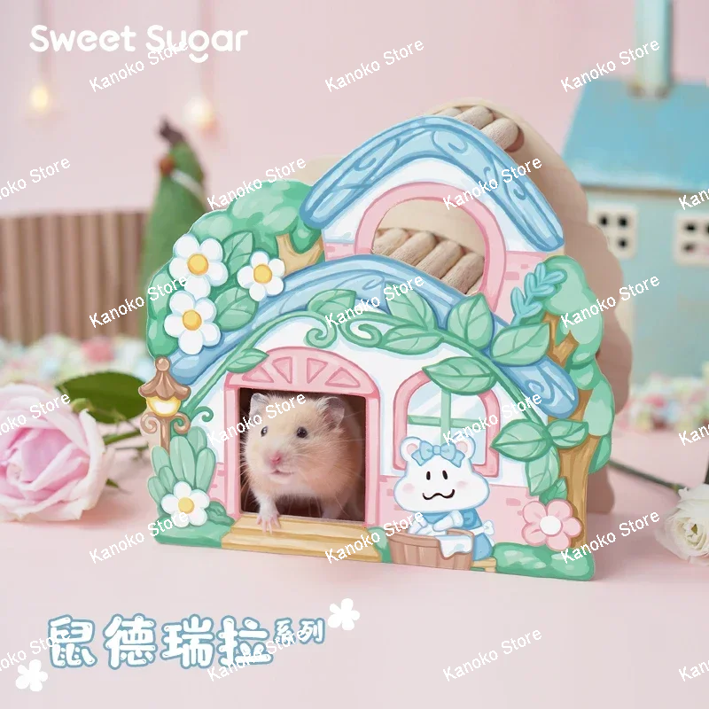 Fairy Princess Series Wooden Hamster House Small Animal Cage Landscaping Supplies Rat Accessories Dwarf Mouse Chipmunk House
Fairy Princess Series Wooden Hamster House Small Animal Cage Landscaping Supplies Rat Accessories Dwarf Mouse Chipmunk House