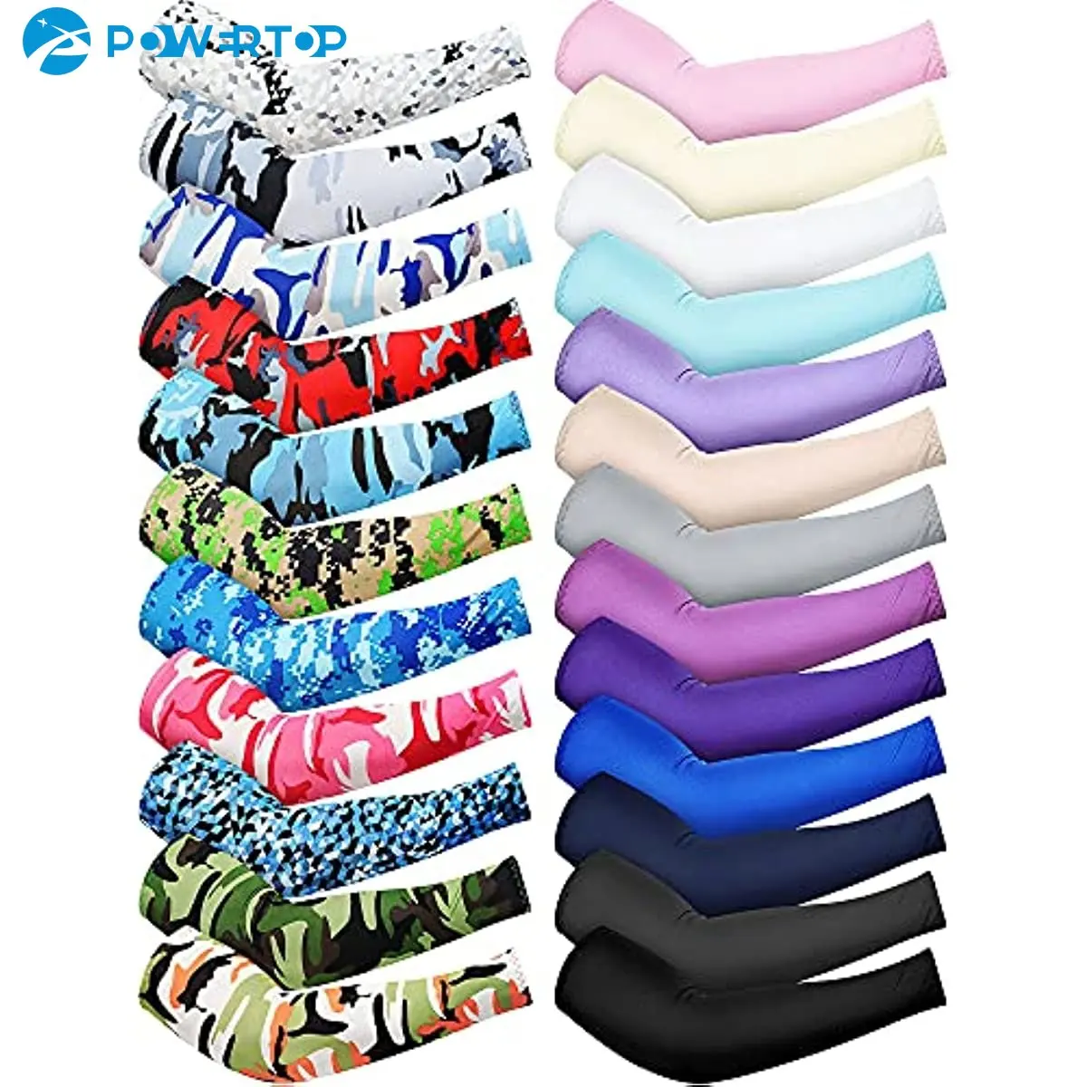 1Pair Unisex Arm Sleeves Sun Protection Arm Covers Cooling Ice Silk Sleeves for Running Cycling Outdoor Sports, 24 Colors
1Pair Unisex Arm Sleeves Sun Protection Arm Covers Cooling Ice Silk Sleeves for Running Cycling Outdoor Sports, 24 Colors