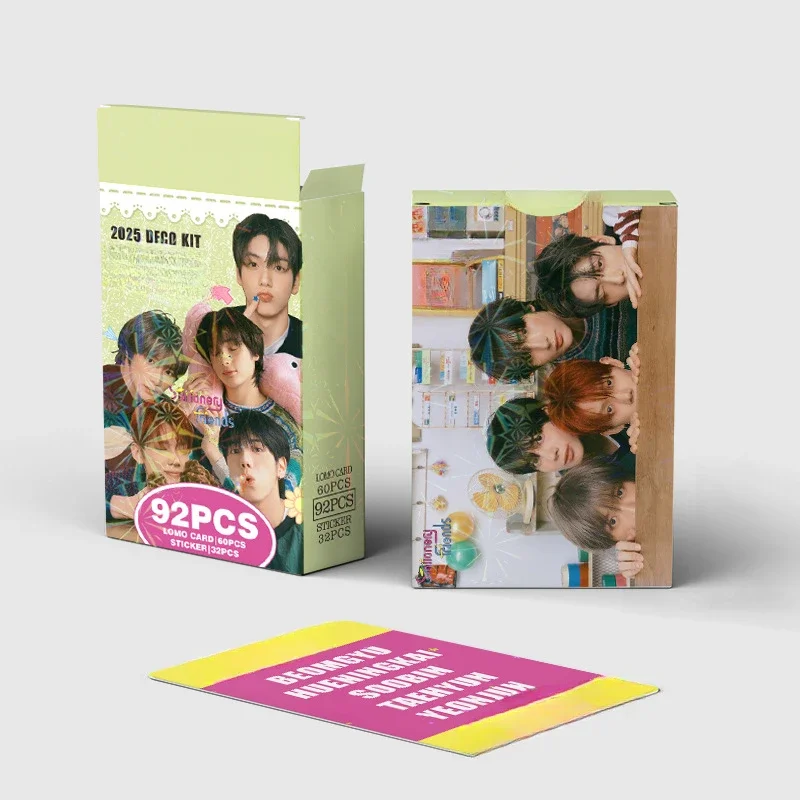 92pcs/box Kpop Idols 2025 DECO KIT Peripheral Photo Cards SOOBIN YEONJUN BEOMGYU TAEVNet HUAENINGKAI LOMO Card For Fan Gifts
92pcs/box Kpop Idols 2025 DECO KIT Peripheral Photo Cards SOOBIN YEONJUN BEOMGYU TAEVNet HUAENINGKAI LOMO Card For Fan Gifts