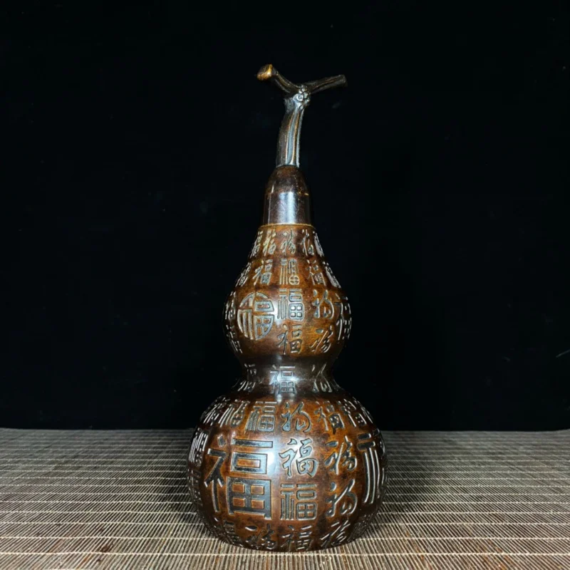 Brass Hundred Blessings Gourd Carving Hundred Blessings Copper Gourd Open Lid Gourd Ornament Craft Ornament
Brass Hundred Blessings Gourd Carving Hundred Blessings Copper Gourd Open Lid Gourd Ornament Craft Ornament