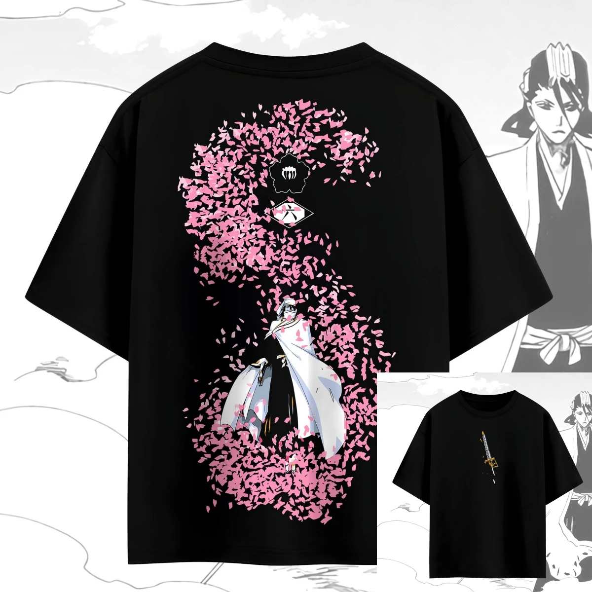 BLEACH Byakuya Regular & Oversized Anime T-Shirt 100% Cotton Graphic Tee Men Women Kids Summer Streetwear Top
BLEACH Byakuya Regular & Oversized Anime T-Shirt 100% Cotton Graphic Tee Men Women Kids Summer Streetwear Top
