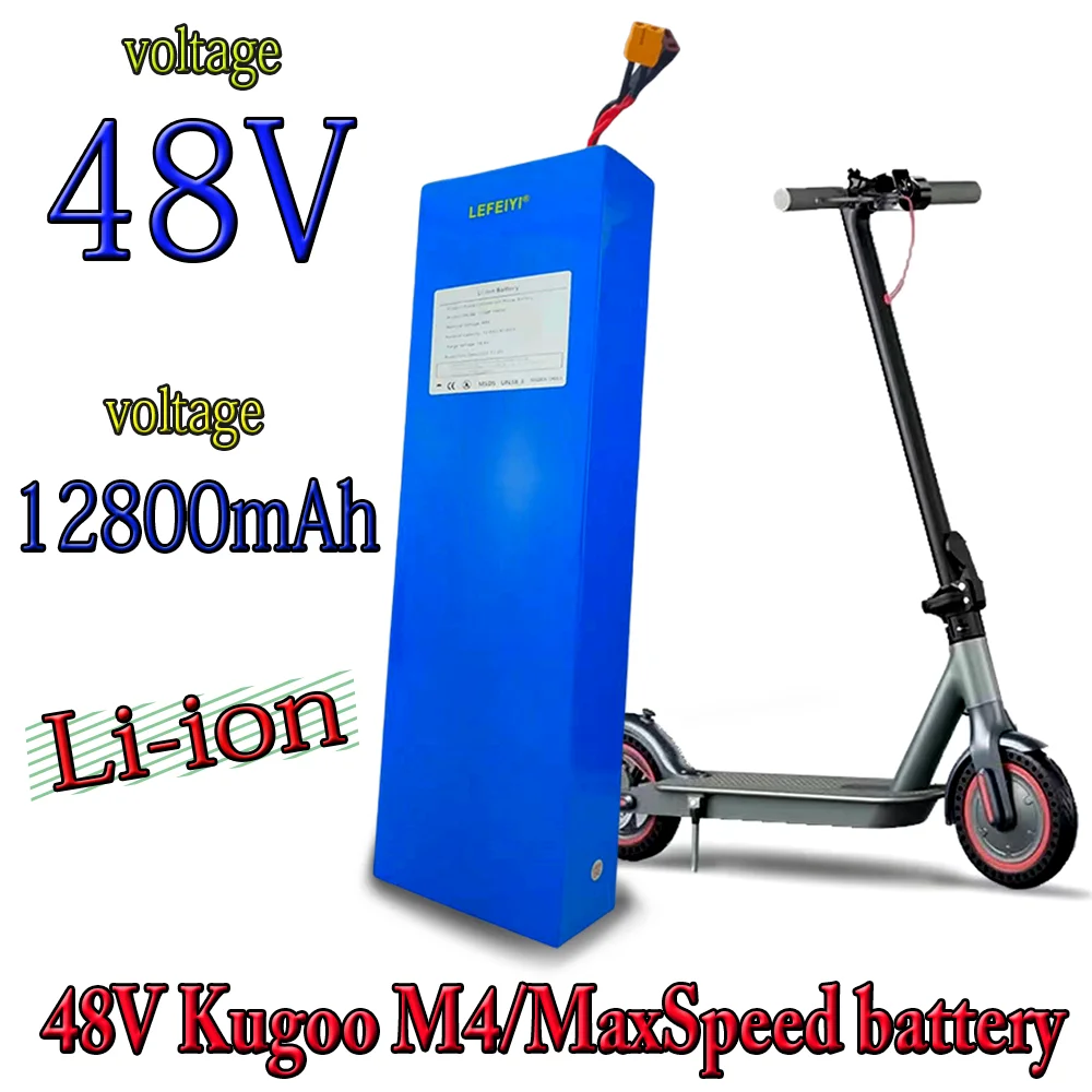 48V lithium-ion battery 48V 12800mAh 13S4P lithium-ion battery pack,For Kugoo M4/M4Pro/MaxSpeed electric scooter
48V lithium-ion battery 48V 12800mAh 13S4P lithium-ion battery pack,For Kugoo M4/M4Pro/MaxSpeed electric scooter