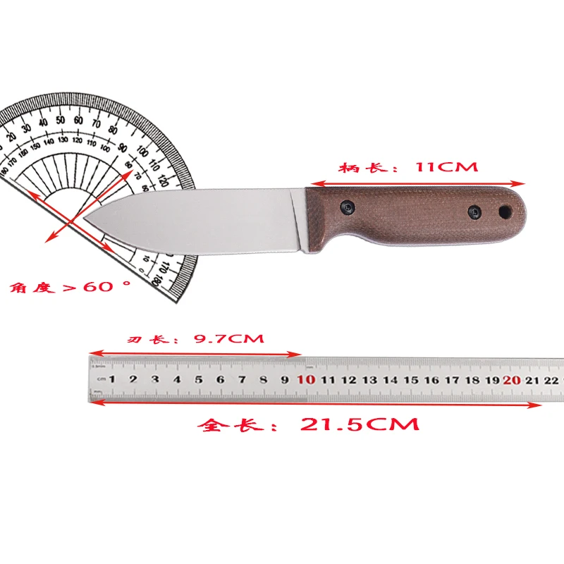New DC53 blade linen handle integrated steel outdoor camping hunting fishing survival bag fruit EDC tool gift knife
New DC53 blade linen handle integrated steel outdoor camping hunting fishing survival bag fruit EDC tool gift knife