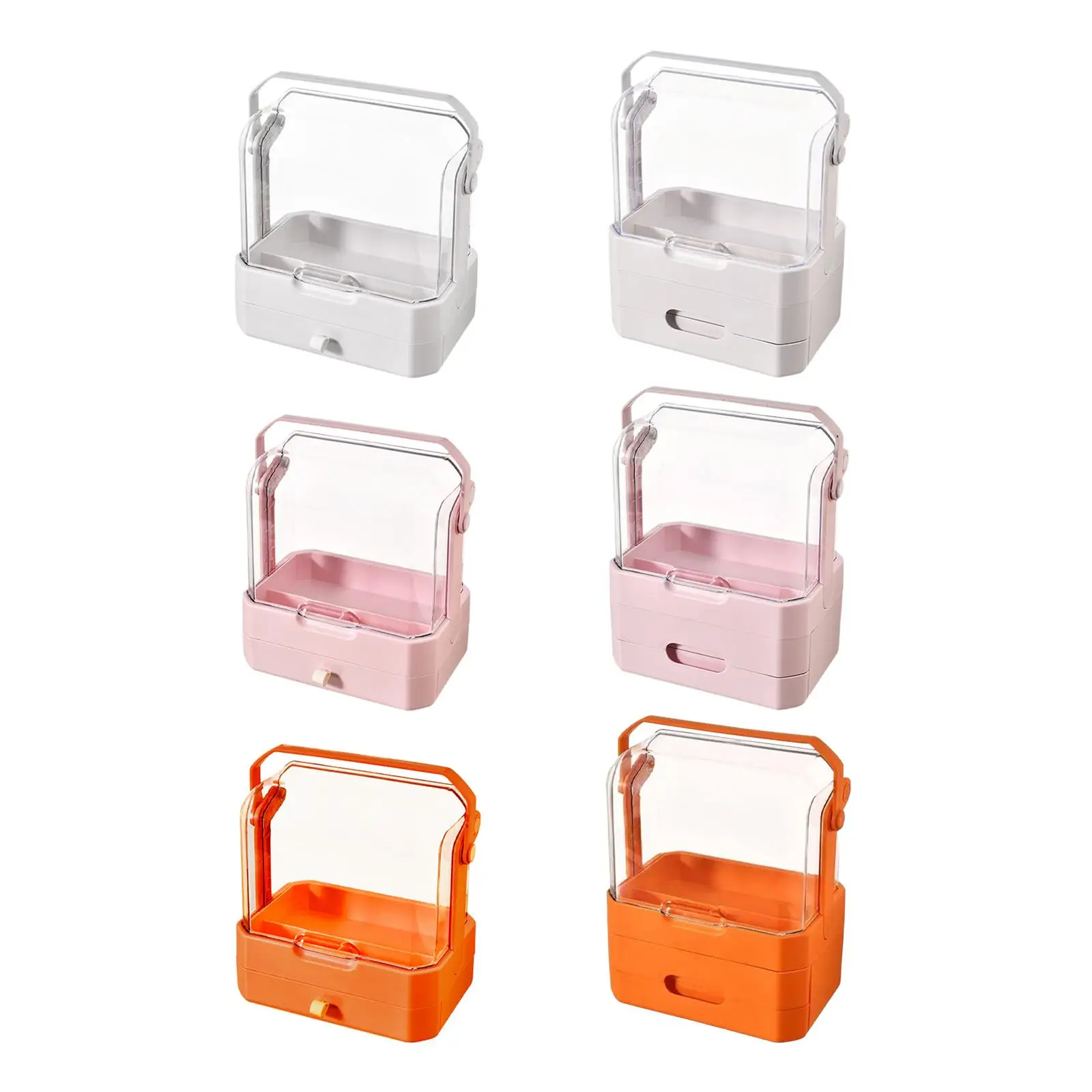 Makeup Storage Organizer with Drawer Makeup Case for Vanity Bedroom Dresser
Makeup Storage Organizer with Drawer Makeup Case for Vanity Bedroom Dresser
