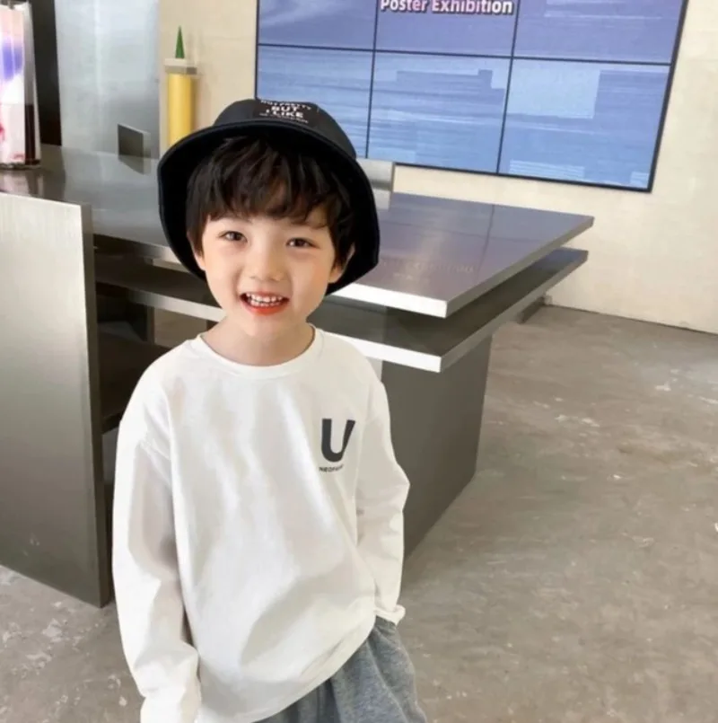 Letter Print Long Sleeve Top Shirts Korean Children's Clothing 2025 T-shirt Boy Child Tee Clothes T-shirts for Boys Kids Boys'
Letter Print Long Sleeve Top Shirts Korean Children's Clothing 2025 T-shirt Boy Child Tee Clothes T-shirts for Boys Kids Boys'