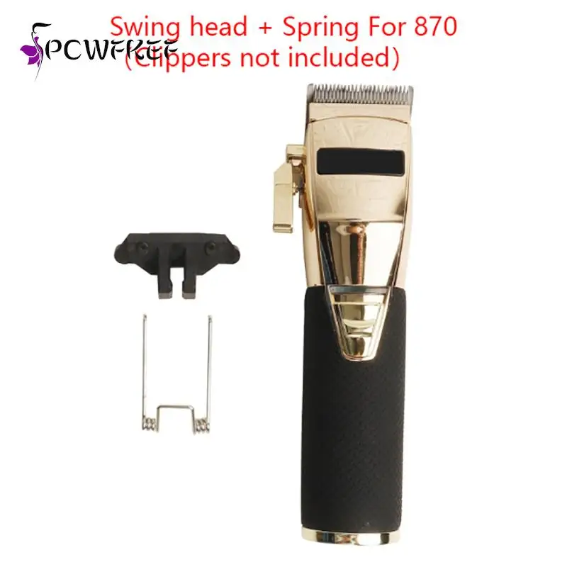 Hair Clipper Swing Head Clipper Guide Block Clipper Replacement Parts With Tension Spring For 870 Clipper Accessories
Hair Clipper Swing Head Clipper Guide Block Clipper Replacement Parts With Tension Spring For 870 Clipper Accessories
