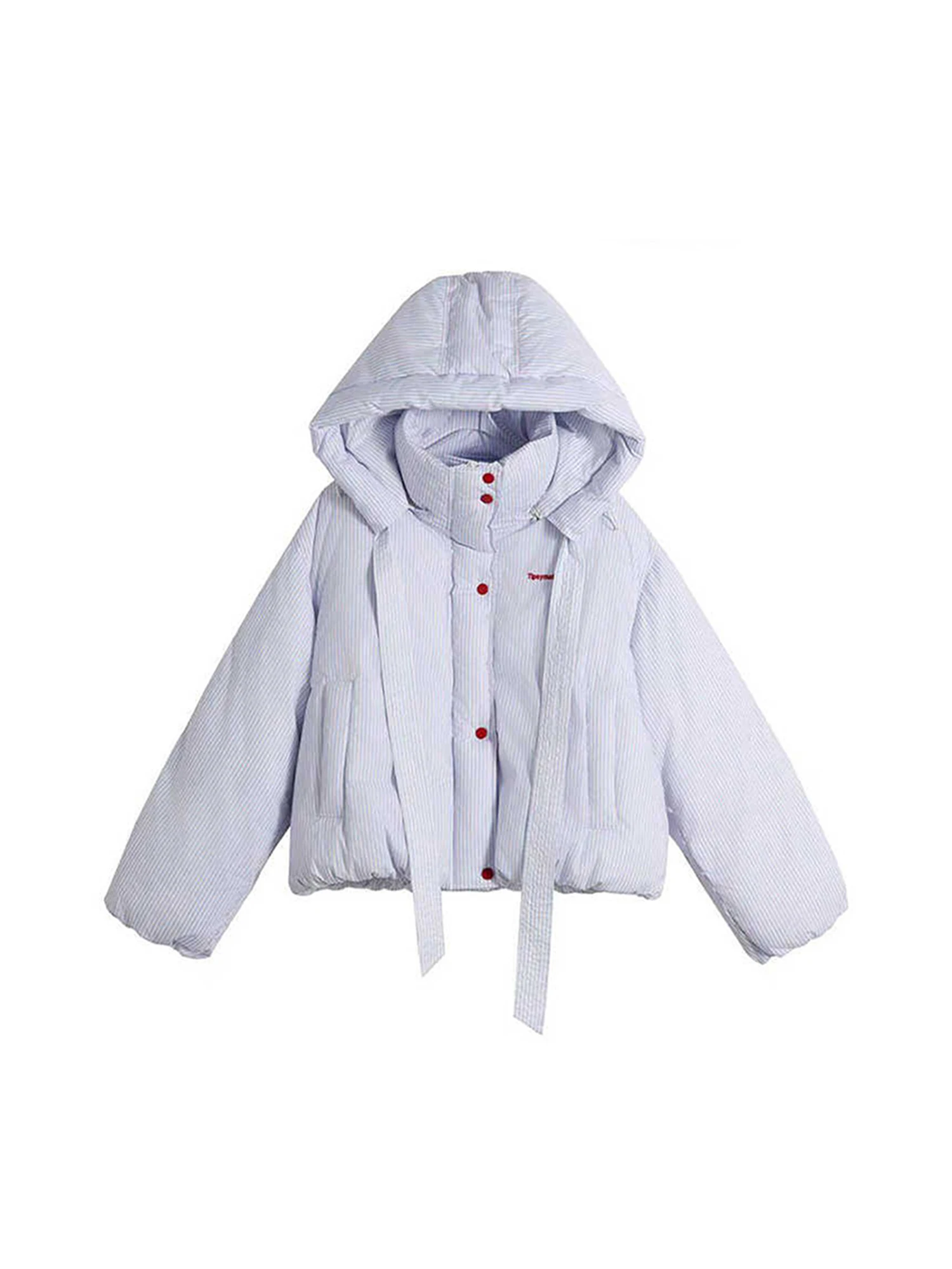 Women Striped Hoodie Parka Jacket Coat Vintage Turtleneck Overcoat Harajuku Warm Thicken Padded Jacket Winter Outerwear Clothes
Women Striped Hoodie Parka Jacket Coat Vintage Turtleneck Overcoat Harajuku Warm Thicken Padded Jacket Winter Outerwear Clothes