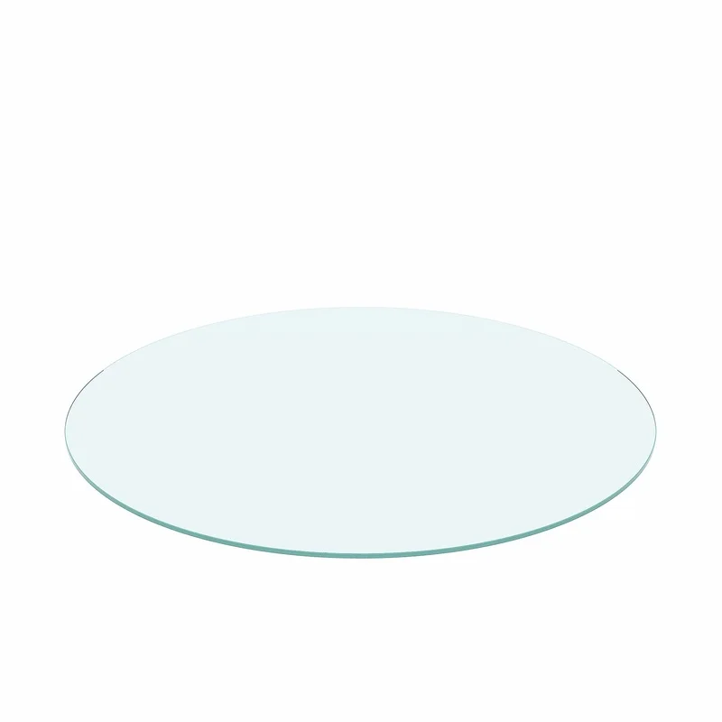 24" Round Tempered Glass Table Top 1/4" Thick Clear Flat Polished Edge
24" Round Tempered Glass Table Top 1/4" Thick Clear Flat Polished Edge