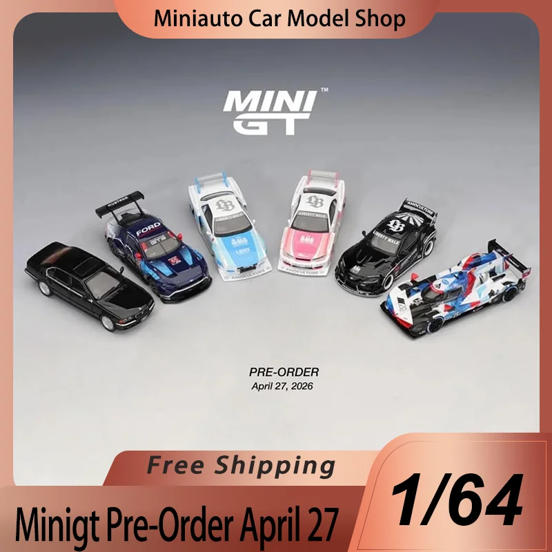 New Minigt 1:64 Pre-Order April 27 2026 Series Alloy Miniature Diecast Model Ford Mustang Gt3 Hybrid V8 Gtp Car Model Toys Gift
New Minigt 1:64 Pre-Order April 27 2026 Series Alloy Miniature Diecast Model Ford Mustang Gt3 Hybrid V8 Gtp Car Model Toys Gift