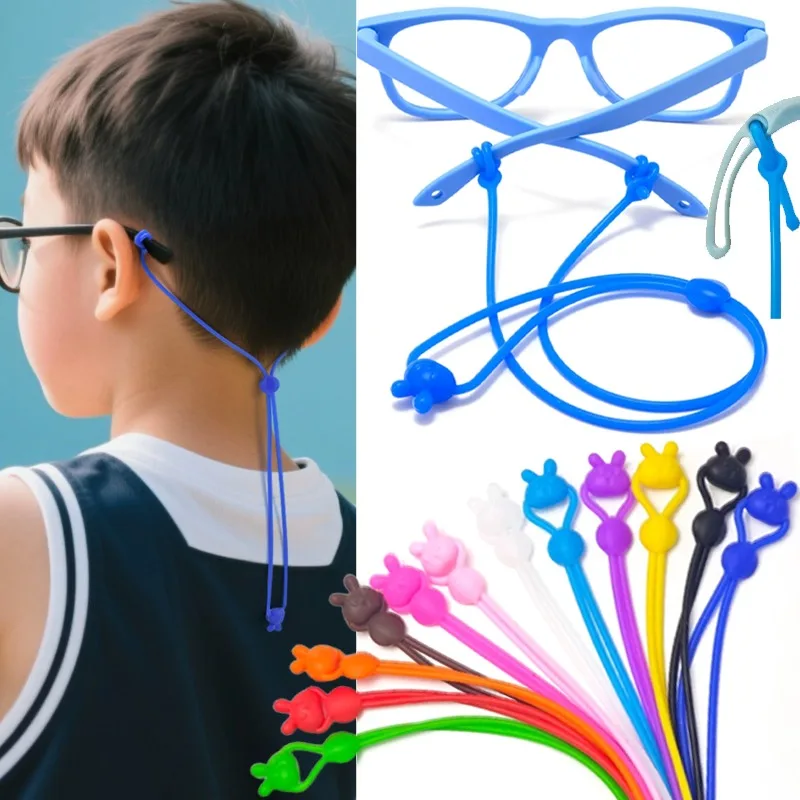 Children's Cute Anti-slip Glasses Cord Colorful Cartoon Rabbit Adjustable Elastic Eyeglass Holder Kids Easy Use Glasses Ear Grip
Children's Cute Anti-slip Glasses Cord Colorful Cartoon Rabbit Adjustable Elastic Eyeglass Holder Kids Easy Use Glasses Ear Grip