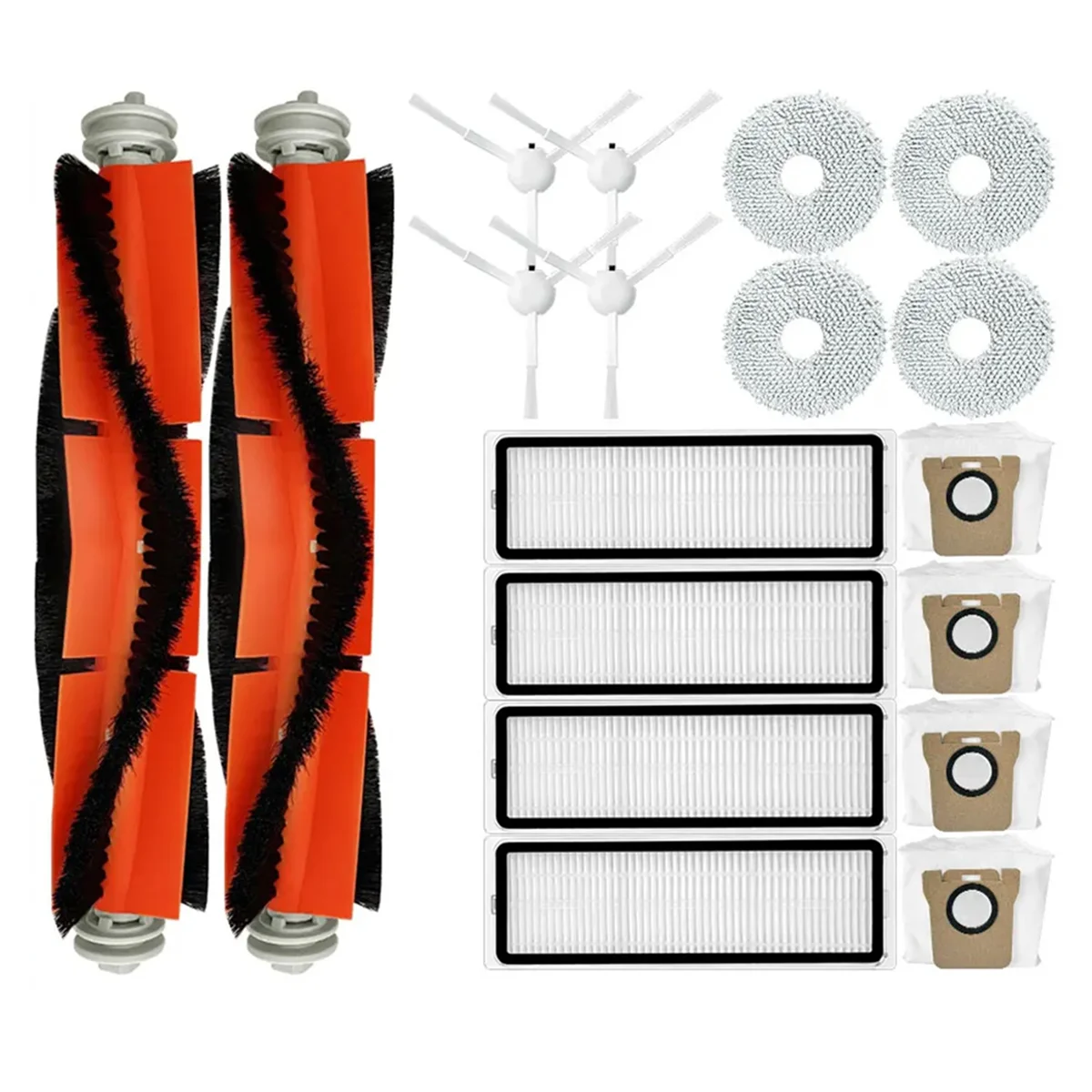 A04V For OMNI Infinite Robot Vacuum-Mop 1S B116 Spare Parts Accessories Main Side Brush Filter Mop Dust Bags
A04V For OMNI Infinite Robot Vacuum-Mop 1S B116 Spare Parts Accessories Main Side Brush Filter Mop Dust Bags