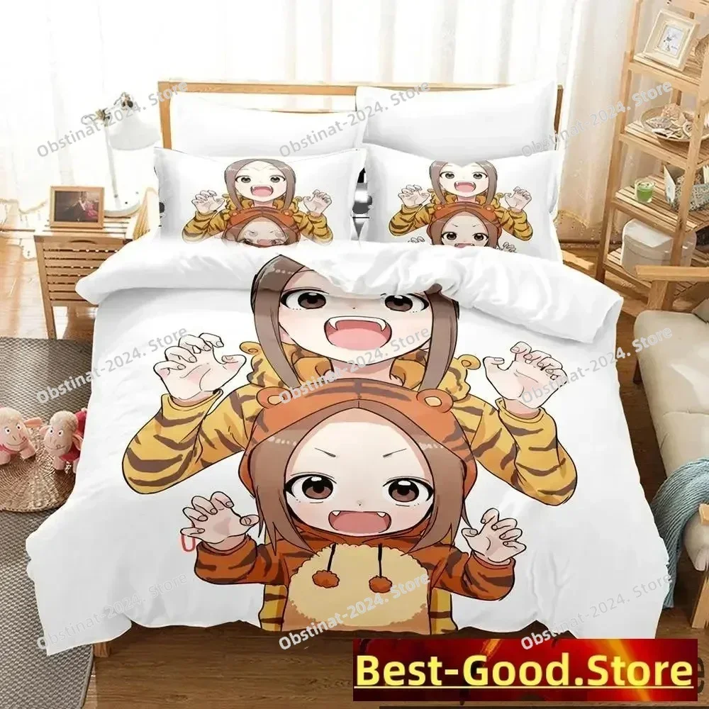 Anime Teasing Master Takagi-san Bedding Set Duvet Cover Bed Set Quilt Cover Pillowcase Comforter king Queen Size Boys Adult
Anime Teasing Master Takagi-san Bedding Set Duvet Cover Bed Set Quilt Cover Pillowcase Comforter king Queen Size Boys Adult