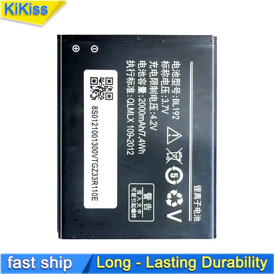 Mobile Phone Battery 2000mAh BL192 Durable For Lenovo Lephone A300 A750 A590 A680 A529 A328T A338T A505E A388T A560
Mobile Phone Battery 2000mAh BL192 Durable For Lenovo Lephone A300 A750 A590 A680 A529 A328T A338T A505E A388T A560
