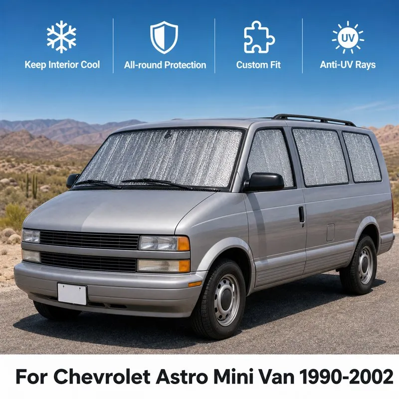 For Chevrolet Astro Mini Van 1990-2002 Full Set Car Window Sunshades UV Block Privacy Heat Insulated Foldable Car Curtain
For Chevrolet Astro Mini Van 1990-2002 Full Set Car Window Sunshades UV Block Privacy Heat Insulated Foldable Car Curtain