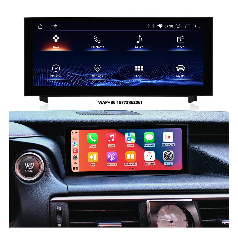 10.25 Inch 8 Core Android 13 Car Auto Carplay Screen for Lxus Is 200 250 300 350 200T 300H 2011 - 2019 Radio BT 4G WIFI
10.25 Inch 8 Core Android 13 Car Auto Carplay Screen for Lxus Is 200 250 300 350 200T 300H 2011 - 2019 Radio BT 4G WIFI