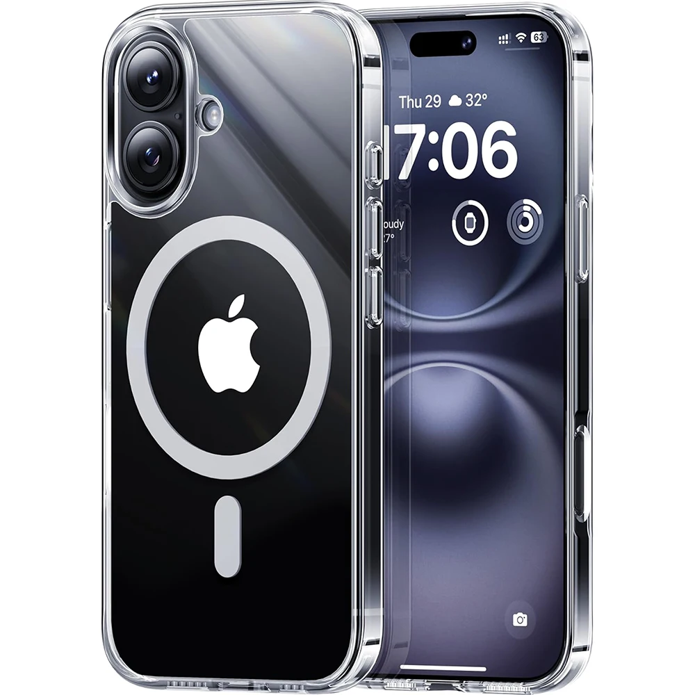 Strong Magnetic Magsafe Wireless Charging Case For iPhone 16e 16 15 14 13 12 11 Pro Max Plus Mini Hybrid Shockproof Hard Cover
Strong Magnetic Magsafe Wireless Charging Case For iPhone 16e 16 15 14 13 12 11 Pro Max Plus Mini Hybrid Shockproof Hard Cover