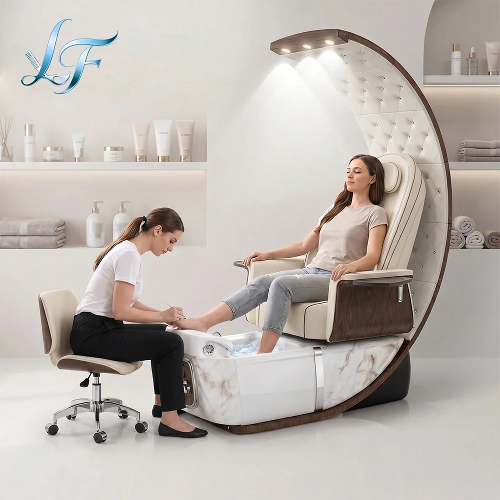 Beauty Salon Nail Luxury Modern Beauty Nail Salon Discharge Pump plumbing Whirlpool Foot Spa Manicure Pedicure Chair
Beauty Salon Nail Luxury Modern Beauty Nail Salon Discharge Pump plumbing Whirlpool Foot Spa Manicure Pedicure Chair