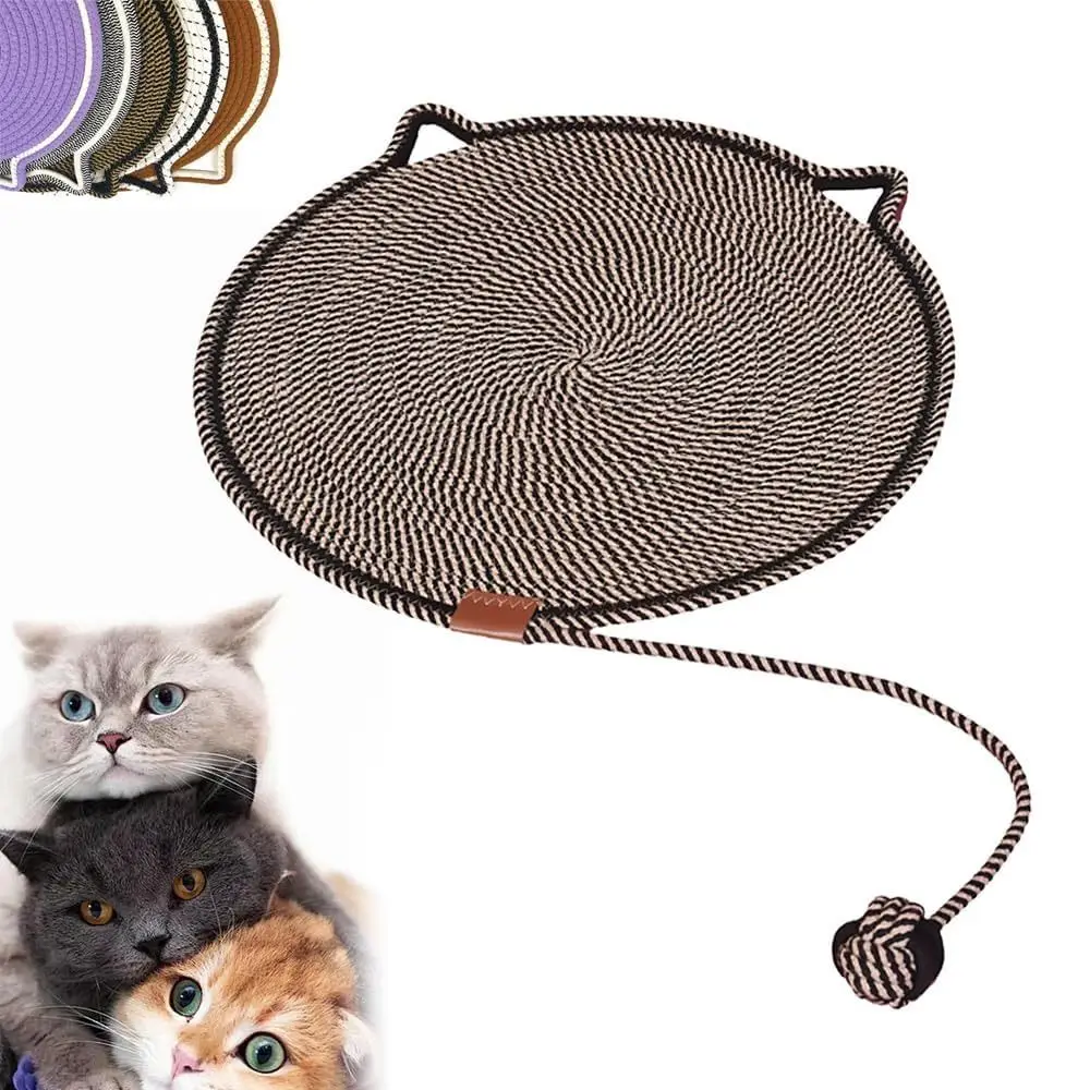 Round Shape Cat Scratcher Mat Sofa Furniture Protector Claw Care Cat Scratching Board Pet Supplies for Indoor
Round Shape Cat Scratcher Mat Sofa Furniture Protector Claw Care Cat Scratching Board Pet Supplies for Indoor