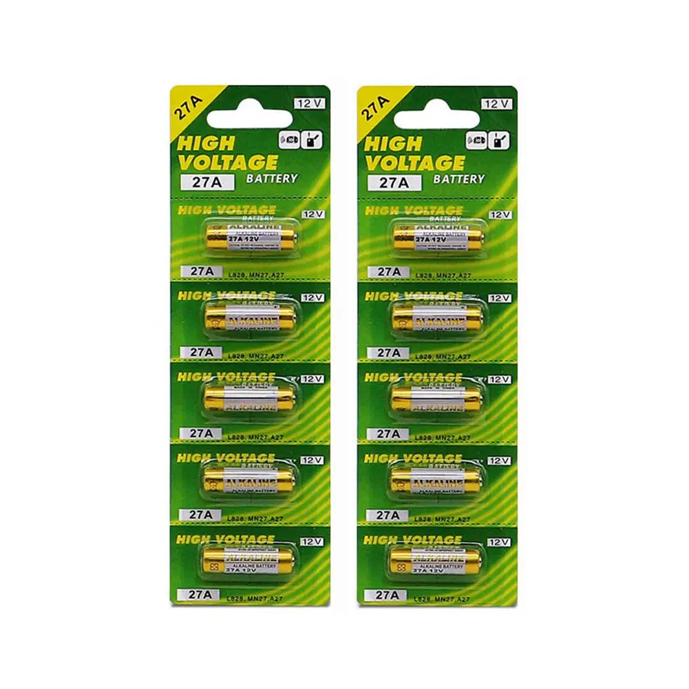 12V 23A 58mAh Alkaline Battery A23/E23A/K23A/GP23A/23GA/A23S /L1028LRV08 for Remote Control/DoorbellToys/Flashlight
12V 23A 58mAh Alkaline Battery A23/E23A/K23A/GP23A/23GA/A23S /L1028LRV08 for Remote Control/DoorbellToys/Flashlight