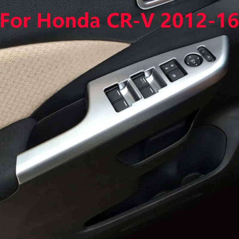 4 шт. автомобильный ABS хромированная кнопка переключения окон для Honda CRV/CR-V 2012-2016
4 шт. автомобильный ABS хромированная кнопка переключения окон для Honda CRV/CR-V 2012-2016