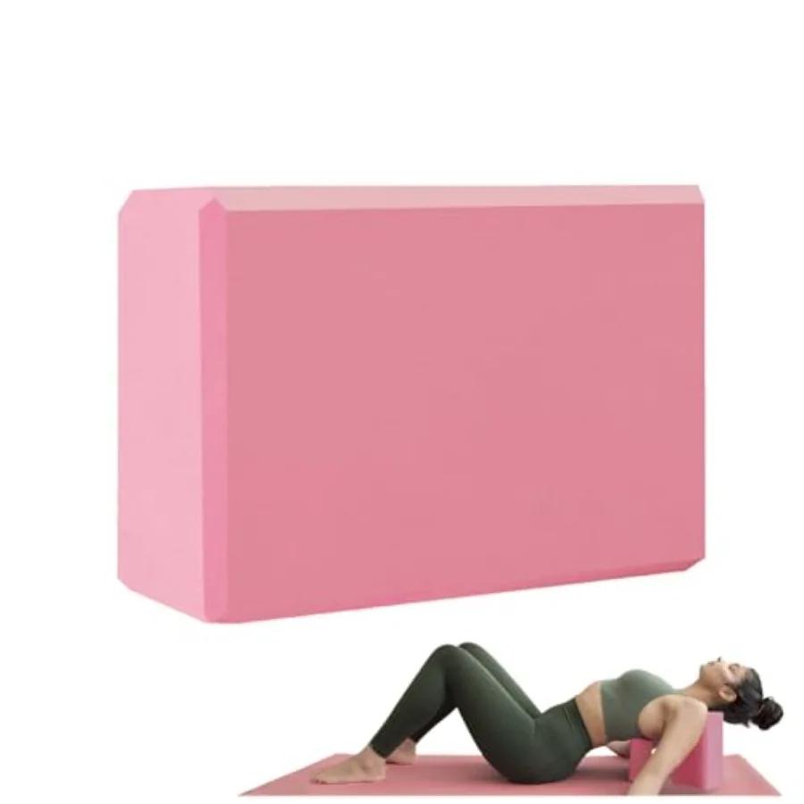 Yoga Block - Supportive Latex-Free Eva Foam - Soft Non-Slip Surface with Beveled Edges for Yoga, Pilates, Meditation - Yoga Acc
Yoga Block - Supportive Latex-Free Eva Foam - Soft Non-Slip Surface with Beveled Edges for Yoga, Pilates, Meditation - Yoga Acc