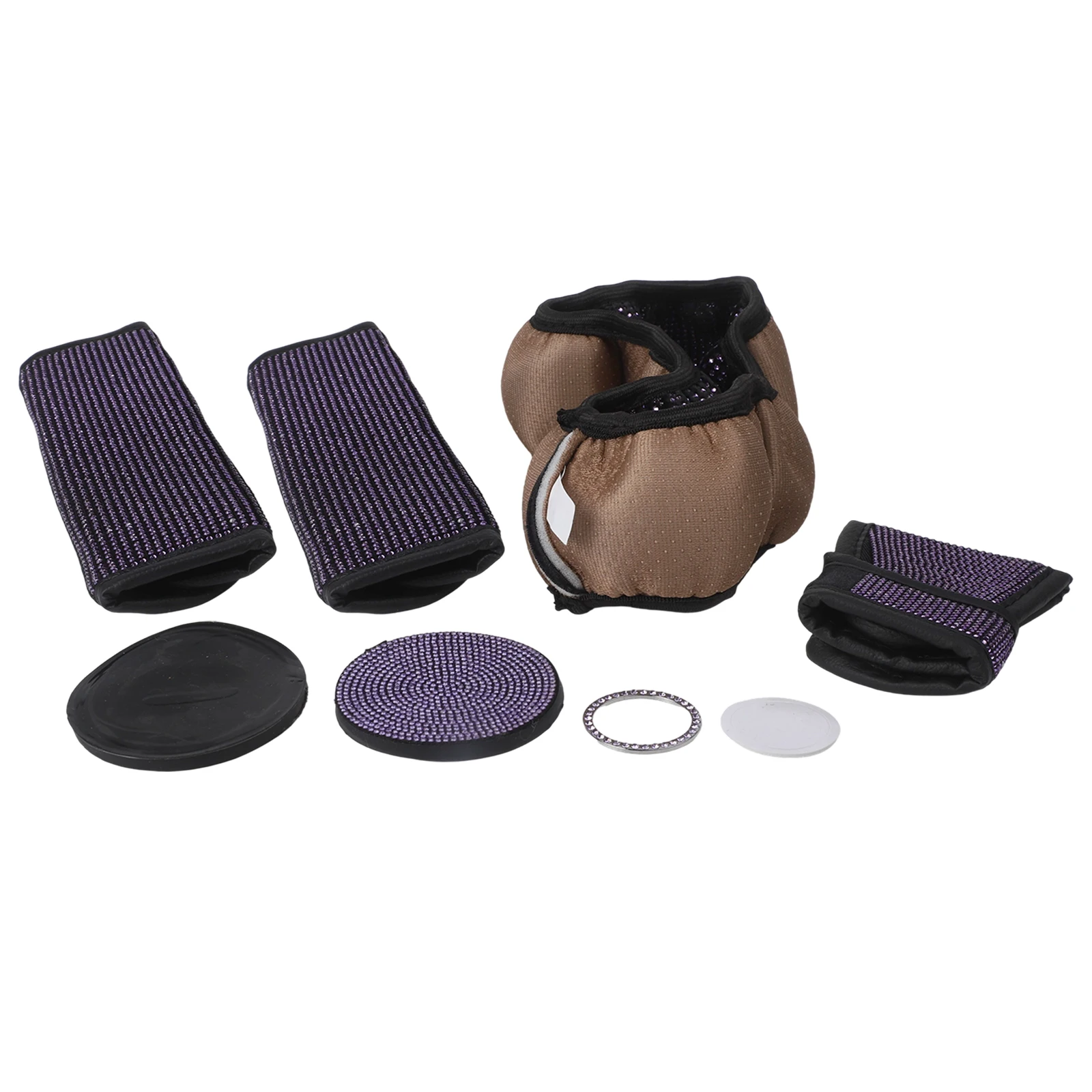 Car Steering Wheel Cover Protector Anti-slip Gear Shift Collar Cover Hand Brake Cover Car Cup Holder Coaster Mat
Car Steering Wheel Cover Protector Anti-slip Gear Shift Collar Cover Hand Brake Cover Car Cup Holder Coaster Mat