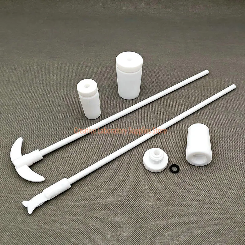 1 piece 250/300/350/500mm PTFE Two - Bladed Stirring Paddle Acid and alkali resistant or 1 piece NO.19/24/29/34/40/45 PTFE Plug
1 piece 250/300/350/500mm PTFE Two - Bladed Stirring Paddle Acid and alkali resistant or 1 piece NO.19/24/29/34/40/45 PTFE Plug