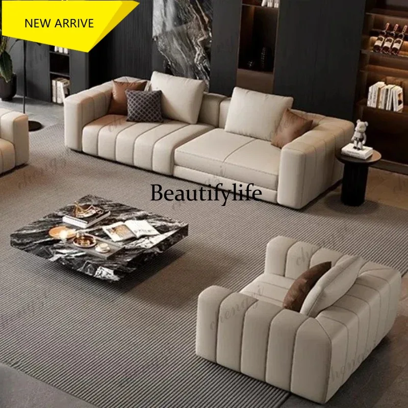 M178 Premium Italian Genuine Leather Sectional Sofa Sets Living Room First Layer Cowhide Straight Row Light
M178 Premium Italian Genuine Leather Sectional Sofa Sets Living Room First Layer Cowhide Straight Row Light