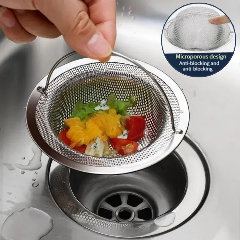 1/2/3/5 шт., фильтр для кухонной мойки из нержавеющей стали, кухонный фильтр для мусора, остатки еды, фильтр для посудомоечной мойки с ручкой, металлический фильтр для раковины
1/2/3/5 шт., фильтр для кухонной мойки из нержавеющей стали, кухонный фильтр для мусора, остатки еды, фильтр для посудомоечной мойки с ручкой, металлический фильтр для раковины