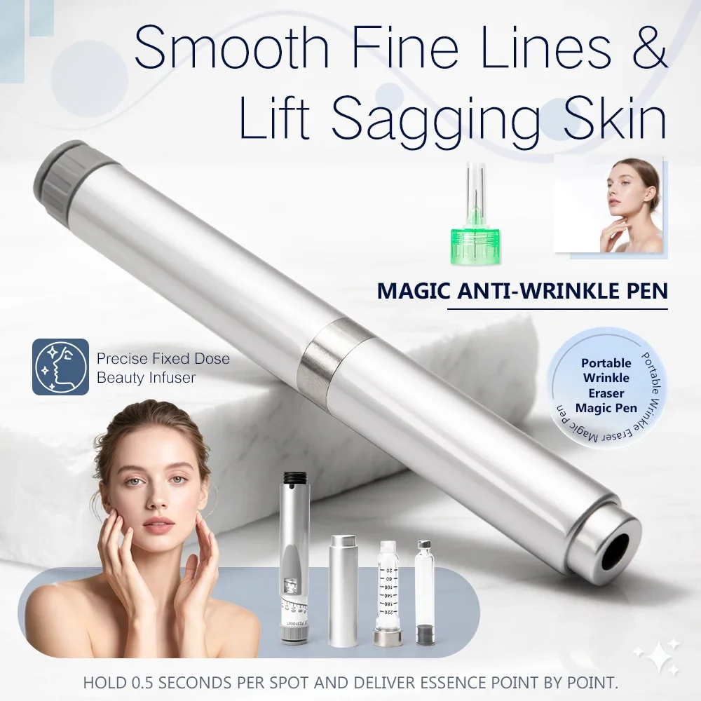 Reusable Metal V2 Injection Pen Adjustable 60IU Dose Injector Durable 3ml Cartridge Compatible Syringe Pen for Insulin Injection
Reusable Metal V2 Injection Pen Adjustable 60IU Dose Injector Durable 3ml Cartridge Compatible Syringe Pen for Insulin Injection